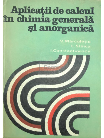 Aplicatii de calcul in chimia generala si anorganica