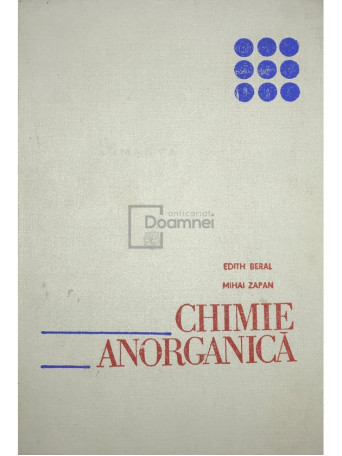 Edith Beral - Chimie anorganica - 1977 - Cartonata