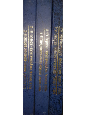 Dictionar sarb-roman, 3 vol.
