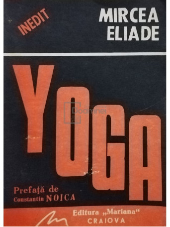 Mircea Eliade - Yoga - 1991 - Brosata