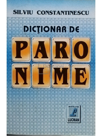 Dictionar de paronime