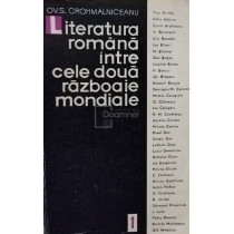 Literatura romana intre cele doua razboaie mondiale