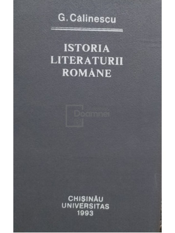 Istoria literaturii romane