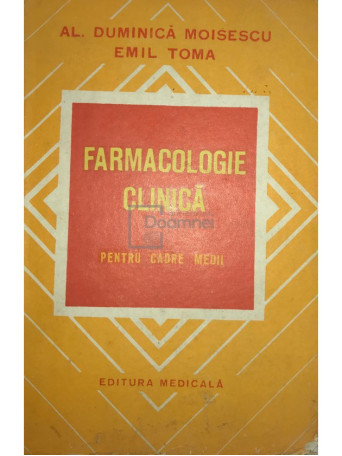 Farmacologie clinica pentru cadre medii (ed. II)