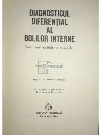 Diagnosticul diferential al bolilor interne