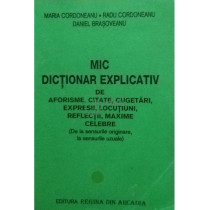 Mic dictionar explicativ
