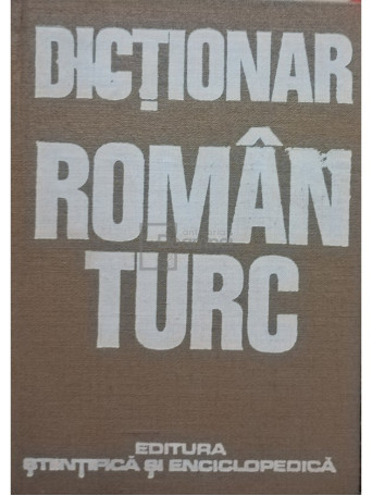 Dictionar roman-turc (semnata)