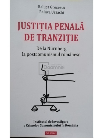 Raluca Grosescu - Justitia penala de tranzitie - 2009 - Brosata