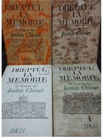 Dreptul la memorie, 4 vol.