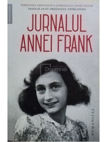 Anna Frank - Jurnalul Annei Frank - 2023 - Brosata