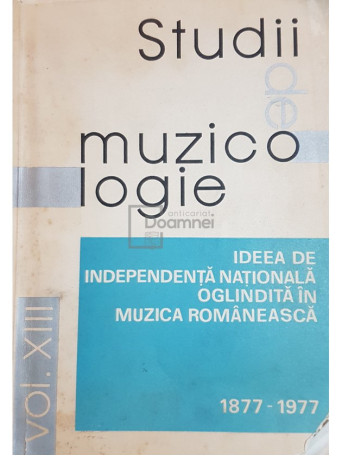 Studii de muzicologie, vol. XIII