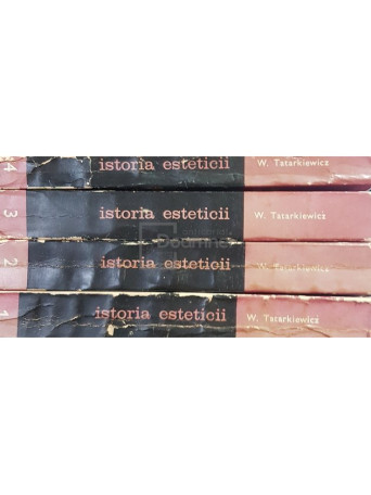 Istoria esteticii, 4 vol.