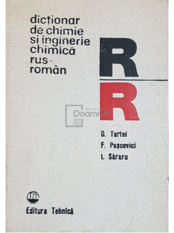 Dictionar de chimie si inginerie chimica rus-roman