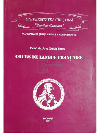 Cours de langue francaise