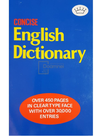 Concise english dictionary