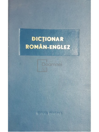Leon Levitchi - Dictionar roman-englez - 1965 - Cartonata