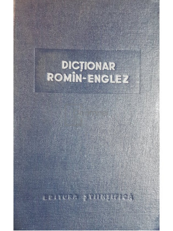 Leon Levitchi - Dictionar roman-englez - 1960 - Cartonata