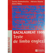 Teste de limba engleza. Bacalaureat 1999