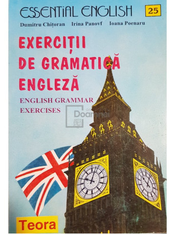 Dumitru Chitoran - Exercitii de gramatica engleza - 1996 - Brosata