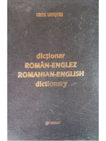 Dictionar roman-englez / Romanian-english dictionary