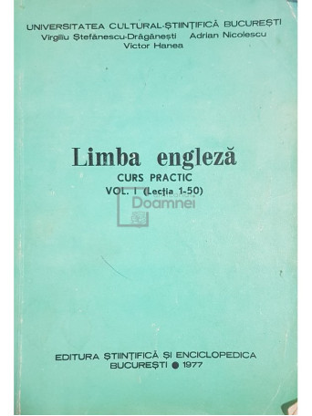 Limba engleza. Curs practic, vol. 1