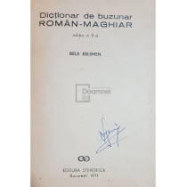 Dictionar de buzunar roman-maghiar