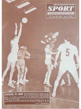 Revista Sport, anul 1963, 24 numere