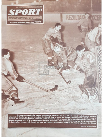 Revista Sport, anul 1964, 24 numere