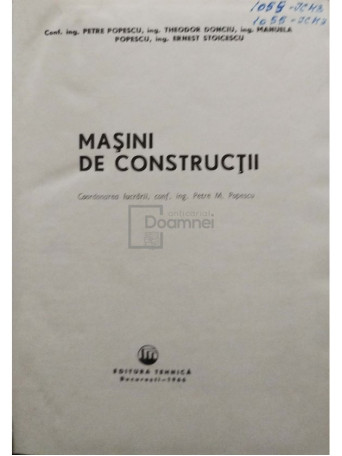 Masini de constructii