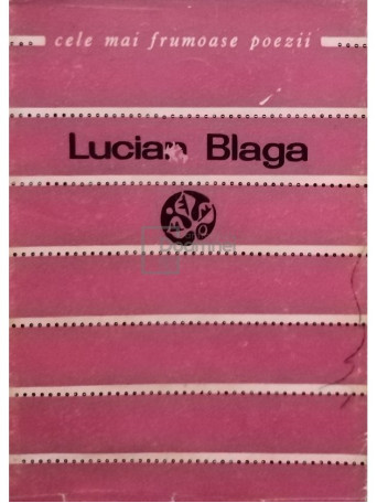 Lucian Blaga - Versuri - 1966 - Brosata