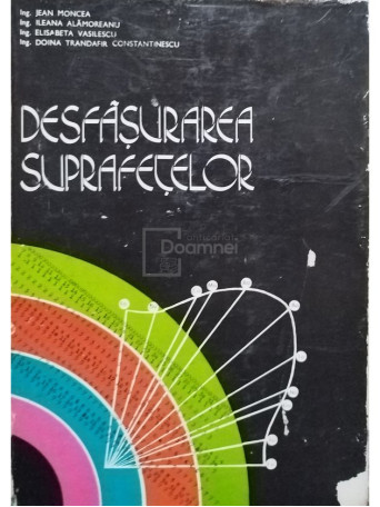 Jean Moncea - Desfasurarea suprafetelor - 1975 - Cartonata