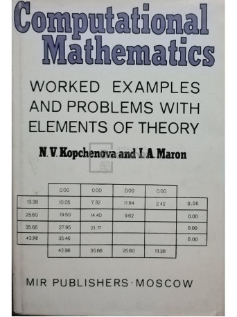 N. V. Kopchenova - Computational mathematics - 1984 - Cartonata