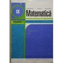 Matematica, algebra - Manual pentru clasa a IX-a