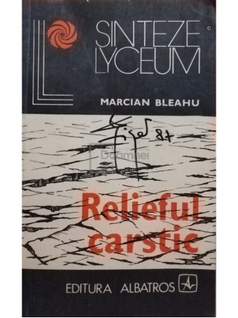 Marcian Bleahu - Relieful carstic - 1982 - Brosata