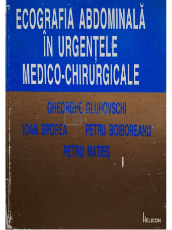 Ecografia abdominala in urgentele medico-chirurgicale