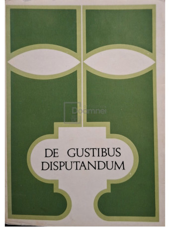 De Gustibus Disputandum