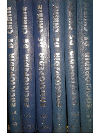 Enciclopedia de chimie, 6 vol.