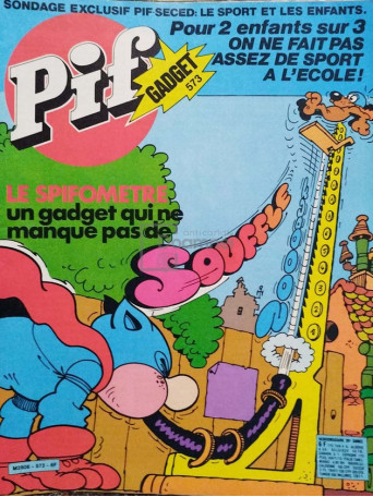 Pif gadget, nr. 573, mars 1980