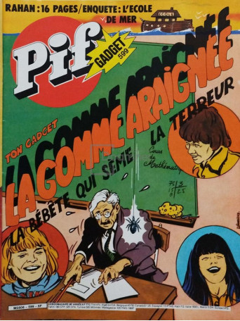 Pif gadget, nr. 599, septembre 1980