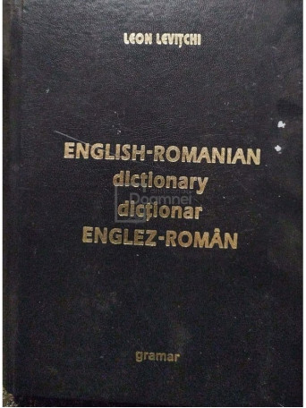 English-romanian dictionary - Dictionar englez-roman
