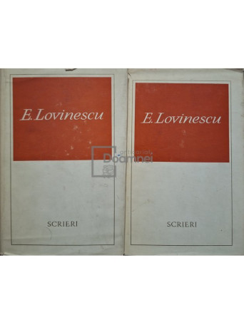 Scrieri, 2 vol. (volumele 4 si 5)