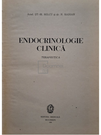 Endocrinologie clinica. Terapeutica
