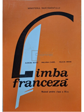 Limba franceza - Manual pentru clasa a IX-a