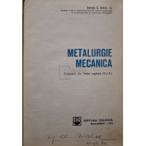 Metalurgie mecanica