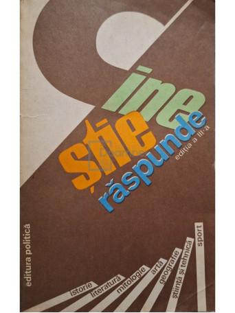 Mihai Ferascu - Cine stie raspunde (ed. III) - Brosata