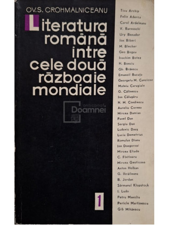 Literatura romana intre cele doua razboaie mondiale (semnata)