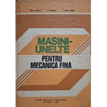 Masini-unelte pentru mecanica fina