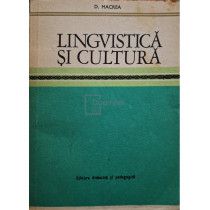 Lingvistica si cultura