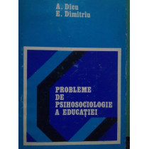 Probleme de psihosociologie a educatiei