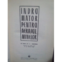 Indrumator pentru aerajul minelor